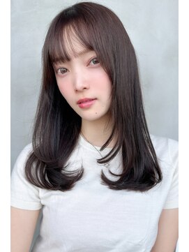 ハイレイヤーカット/髪質改善/シースルーバング