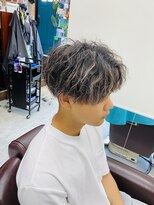 サム S+D HAIR COMMUNITY SAM&nbsp;ホワイトメッシュ/パーマメッシュ/メッシュカラー
