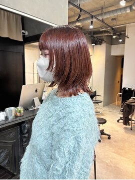 ノエル 池袋店(noel) 【noel】mayu×艶暖色ブリーチなしダブルカラー