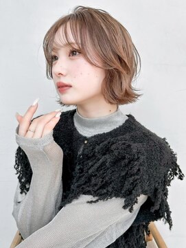 Lond clair 川崎/髪質改善/ショート/ボブ/レイヤーカット【ロンド クレール】 韓国/ハイレイヤーカットバタフライカットミニボブレイヤー川崎