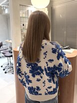 ペブル(pebble) ミルクティーベージュ/透明感カラー/ブリーチカラー