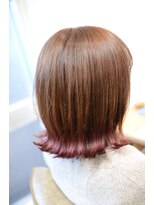 ポタム 東中野(potamu) 大人ピンク裾カラー