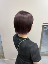 クルムバイルチア(Kulm by Luccica)&nbsp;【kulmbyluccica 小野紗英】　ボブレイヤー×カシスパープル