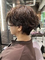 ベイショア(Bay Shore NY) BayShoreNY ハンサムショートボブ×シャドウパーマ