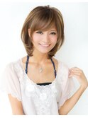 《AFLOATディル裕二朗》小顔に似合わせボリュームひし形ヘア