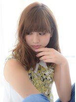 パティオンツー(PATIONN2)&nbsp;アッシュベージュゆるふわ耳掛けミディ