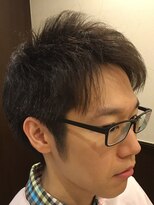 ヘアーサロン キンザマツナガ 築地店(Hair Salon GINZA MATUNAGA)&nbsp;かき上げヘア/フェードカット/ウェットヘア