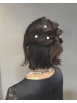 リリ(Liri material care salon by JAPAN)&nbsp;お呼ばれ★ボブアレンジ