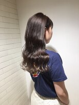 エイト 溝の口店(EIGHT)&nbsp;EIGHT溝の口】お客様スタイル_デザインカラー切りっぱなしボブ