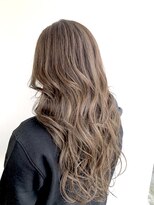 ヘアメイク オブジェ(hair make objet) ハイライトたっぷりスモーキーベージュ