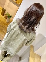 エイトタマプラ たまプラーザ店(EIGHT tamapla)&nbsp;【EIGHTたまプラ】デザインカラー_切りっぱなしボブ