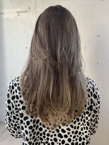 ヘアーワークス ヘルム 渋谷店(HAIR WORKS HELM)&nbsp;【HELM渋谷】レイヤーグレージュ