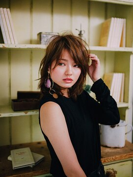 アカサ(A.casa) ウェービーミディ/20代/30代/40代/50代/西阿知/イオン倉敷