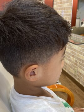 ロータスヘア(Lotus hair) キッズカット刈り上げ