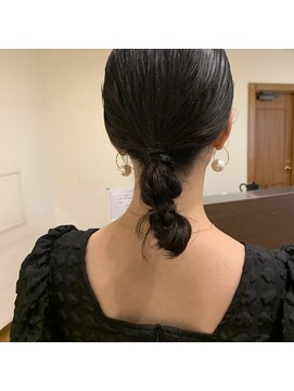 ラレイ(Lalei) *パーティヘア ヘアアレンジ カジュアルアレンジ 辻幸奈