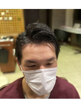 美容室 イルフェドゥ(Il fait doux) バーバー七三スタイル