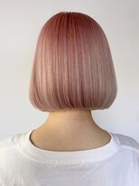 アイティー バイ アルバム 中野店(IT by ALBUM)&nbsp;ハイトーンコーラル_外ハネボブセクションカラー_ba397141