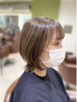 ネオリーブソラ 相模大野店(Neolive sola)&nbsp;白髪ぼかしハイライト×くびれヘア[sola:neolive相模大野店]