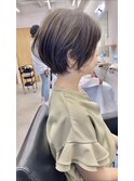 *ショートボブ ゆったり *