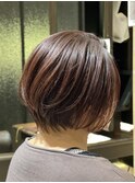 前下がりショートボブ