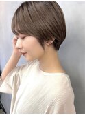 ショート　ボブ　カット　大人カジュアル　くびれショート