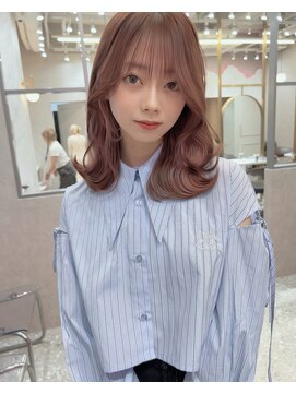 ロンド レア 天神大名店(Lond Le’a) ダブルカラー/インナーカラー/イヤリングカラー/ペールベージュ