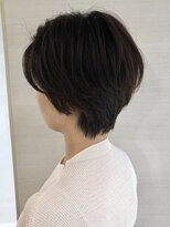 ルルディ バイ アフロディーテ銀座(luludi by APHRODITE)&nbsp;グレージュカラー/斜めバング/シルキーベージュ/銀座/髪質改善