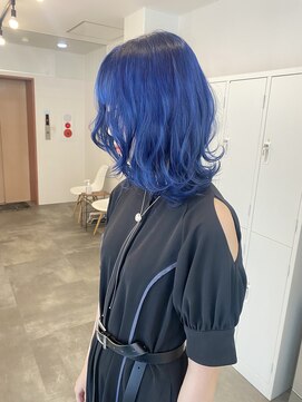 ルヴェルヘアー(Revel hair) ブルーブラック