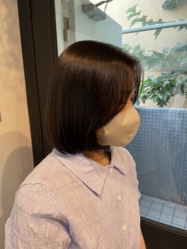 シェノン バイ アランスミシー 表参道(CHAINON by Alan smithee) 顔まわりレイヤーバブ