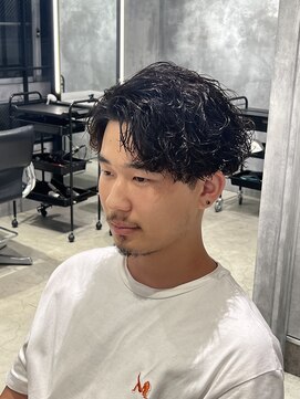 サイファー 心斎橋(CIPHER.) 大人漢巻きパーマ