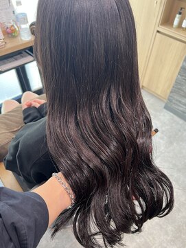 テラスヘア 新潟駅南(TERRACE hair) 【プレミアムイルミナカラー】艶髪ラベンダーグレージュ