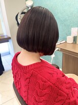 アッシュ 下北沢店(Ash)&nbsp;あごラインミニボブ×ラベンダーブラウンカラー