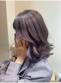 【竹嶋Style】パープルアンブレラカラー