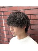 メンズ ミニウルフ 波巻きパーマ 【RANDY】
