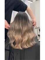 アライブ ハラジュク(ALIVE harajuku) 今流行りの海外風バレイヤージュ