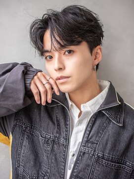 エイトメン 上野店(EIGHT MEN) メンズ/センターパート/ニュアンスパーマ/上野駅