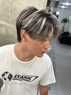 メンズサロン キング 梅田店(Men’s salon K!ng) 波巻きツイストスパイラルパーマ/フェザーパーマ/眉毛/メンズ