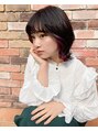 ヘアリゾート ラグーン(hair+resort lagoon)&nbsp;『イヤリングカラー』動かしたときのチラ見えがオシャレ♪