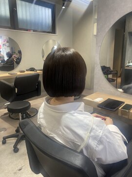 モク 川口店(mok) 首元すっきりボブ