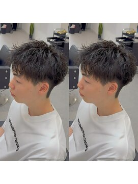 ブライト(BRIGHT) ショートパーマスパイキーパーマ