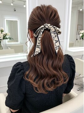 アオアクア バイ グルグル 小岩店(ao akua by GULGUL) 小岩/レイヤーカット/ダブルカラー/ブリーチなしカラー/顔周り