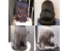 【当日割】カット+カラー＋超音波アイロtr3step+炭酸バブル10200→￥7000円