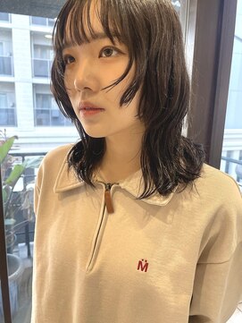 イト(ito) 【 ito / 梅田 】ミディアムウルフ×ニュアンスパーマ