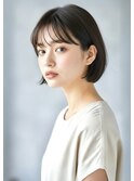 大人かわいいボブスタイル