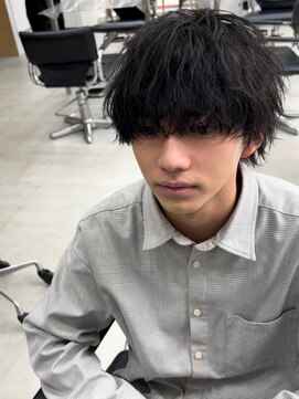 フィフス 天神大名(fifth) 再現の高いツイストスパイラルパーマ×刈り上げマッシュ