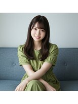 ライクバイコトナ 越谷(RIKE by kotona)&nbsp;セミロング30代40代ストレートレイヤー前髪なし前髪あり越谷