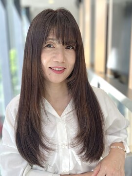 エアー 銀座タワー(AIR) 大人女性　ロングレイヤー