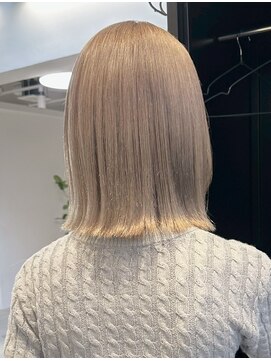 ラック 表参道(LUCK) ホワイトミルクティー/ケアブリーチ/ブリーチ/表参道/原宿