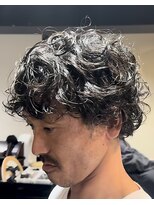 麻生一輪&nbsp;メンズパーマ