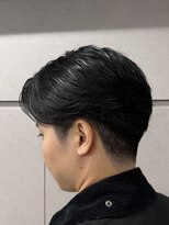 ニコ トウキョウ ロジック(nico TOKYO Logic)&nbsp;メンズセンターパートニュアンスパーマアップバング